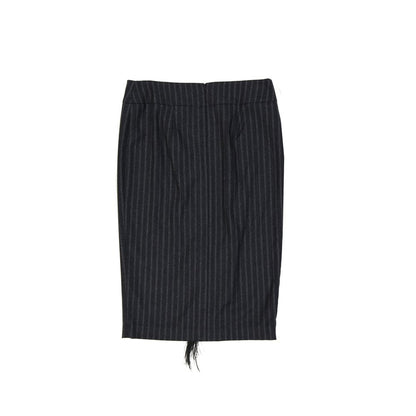 Wool Striped Skirt