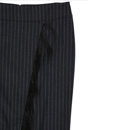 Wool Striped Skirt
