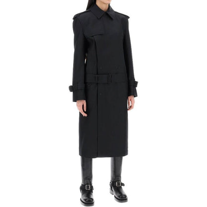 Blend Silk Trench Coat