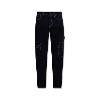 Denim Cargo Pants