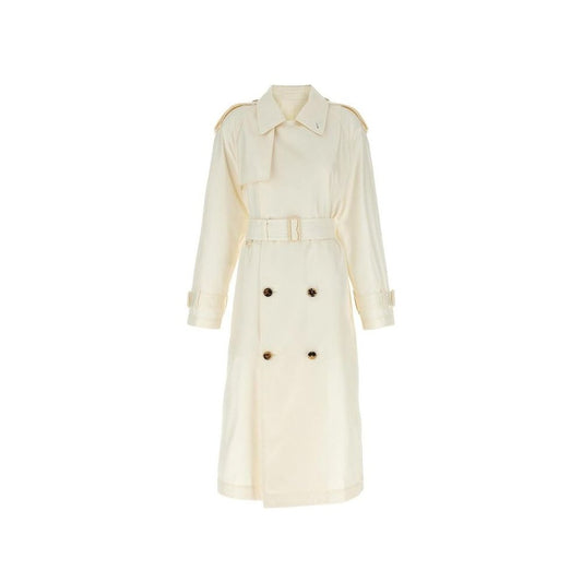 Silk Trench Coat