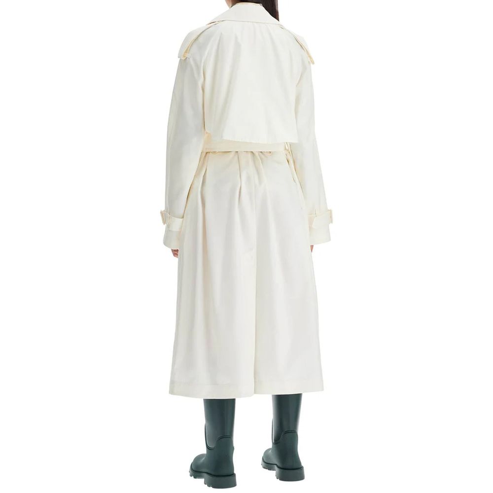 Silk Trench Coat