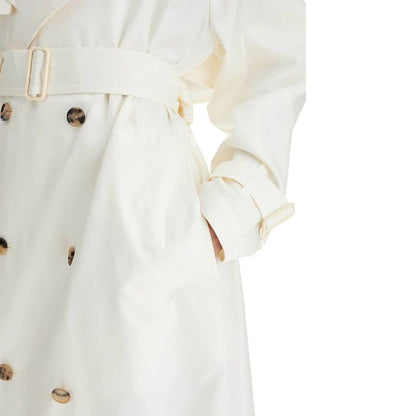 Silk Trench Coat