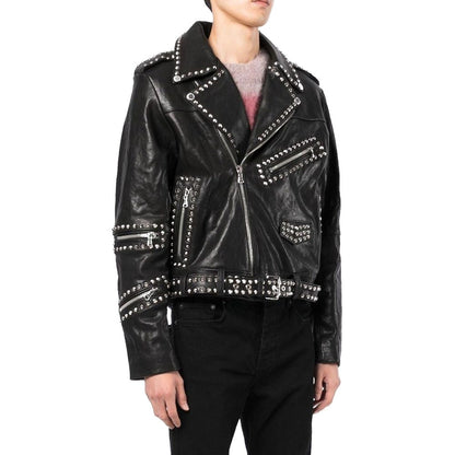 Studded Leather Jacket