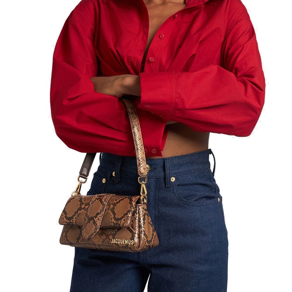 Le Petit Bambimou embossed bag