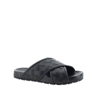 Intrecciato Leather Sandals