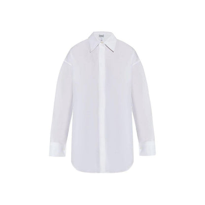 Draped Cotton Shirt