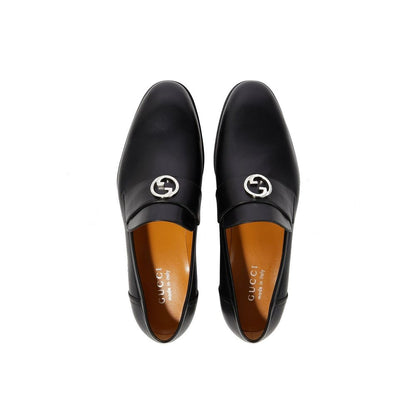Interlocking G Leather Loafers