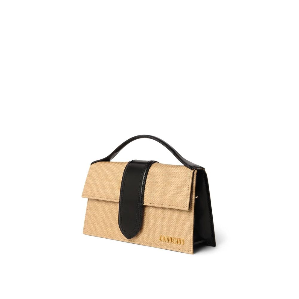Le Grand Bambino Raffia Effect Shoulder Bag