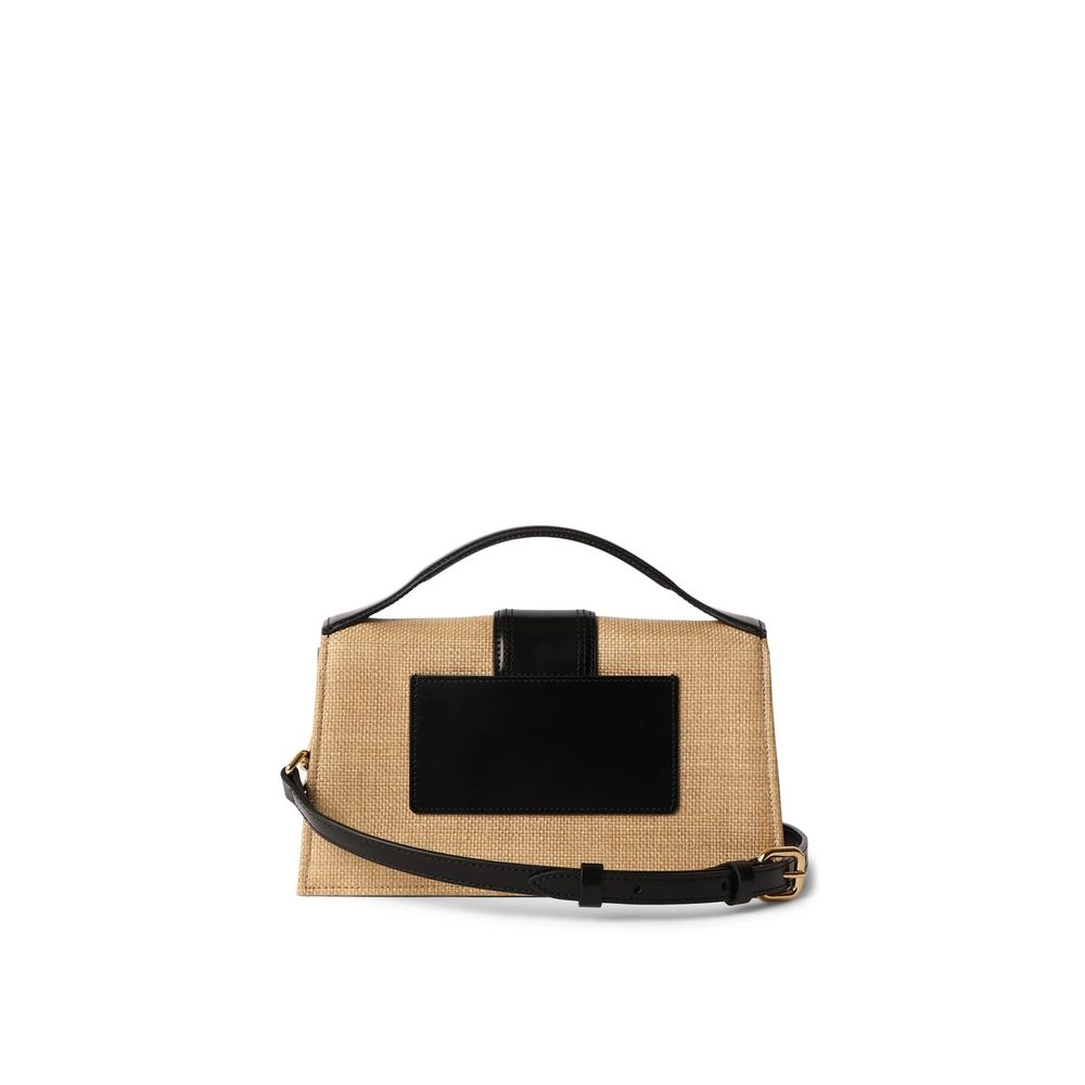 Le Grand Bambino Raffia Effect Shoulder Bag