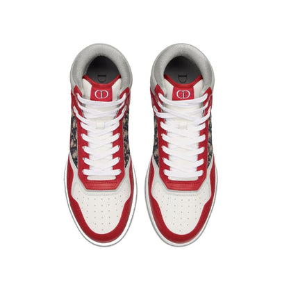 Oblique High-Top Sneakers