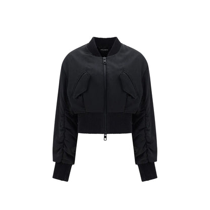Cropped Bomber Jacket