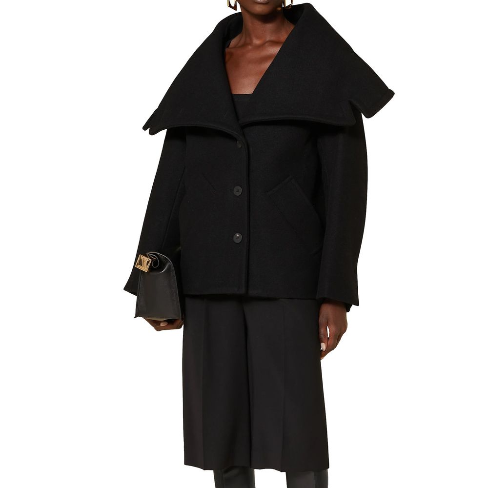 Le Caban Caruso Draped-collar Jacket
