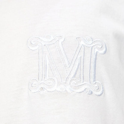 Mango Logo Embroidered Cotton T-Shirt