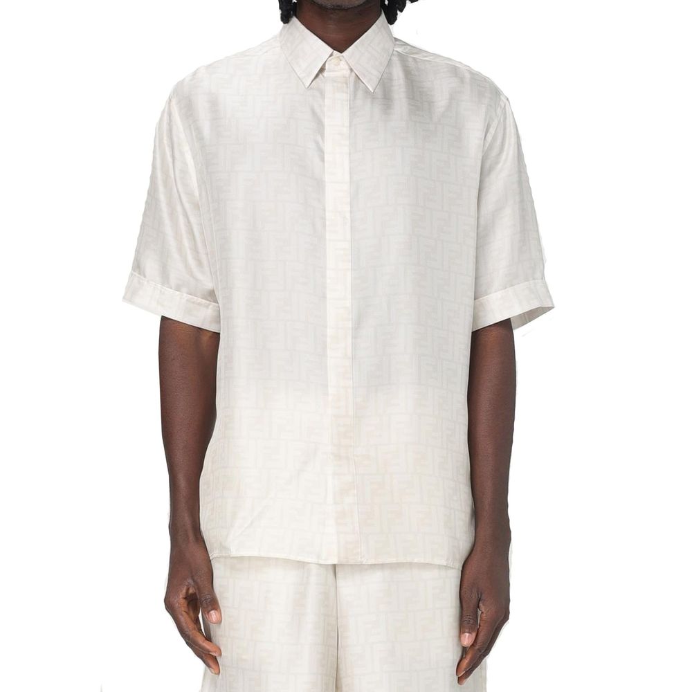 Logo Silk Shirt