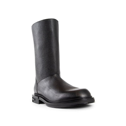 Leather Frame Boots