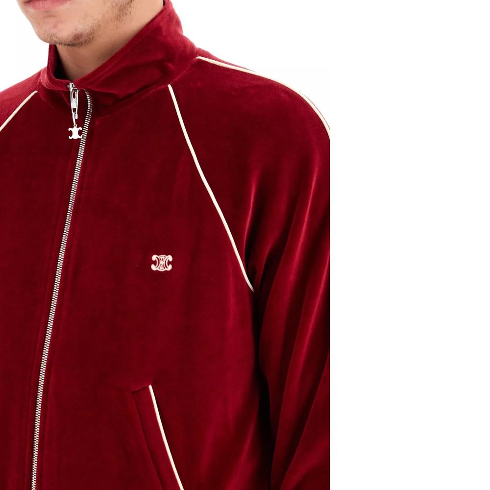 Triomphe Velvet Swetshirt