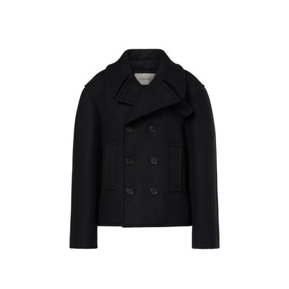 Oversized Virgin Wool Peacoat