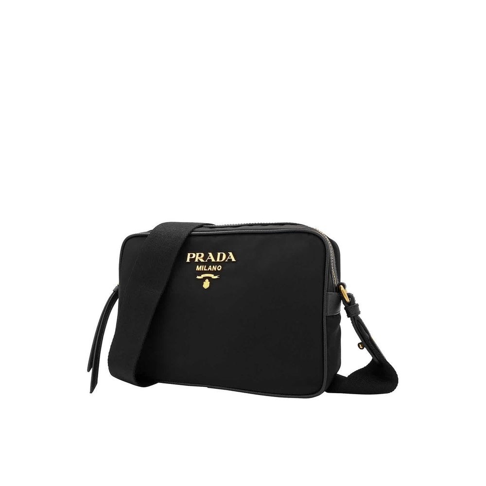 Nylon Logo Camera Bag