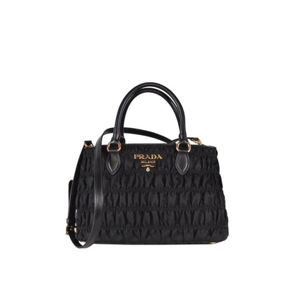 Gaufre Nylon Handbag