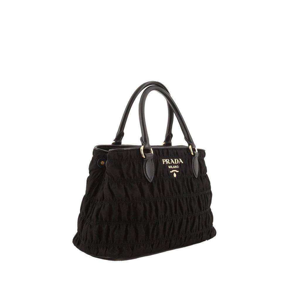 Gaufre Nylon Handbag