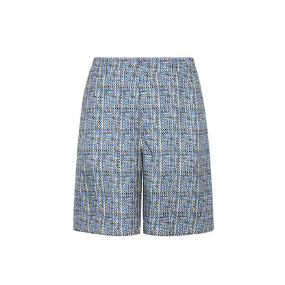 Printed Silk Shorts