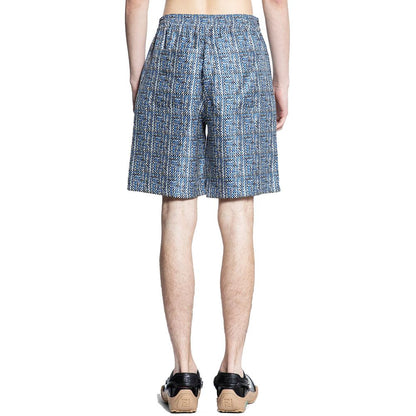 Printed Silk Shorts