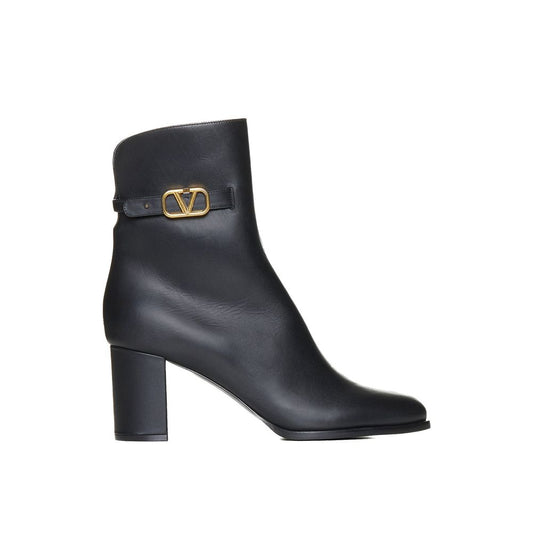 VLogo Signature Leather Boots
