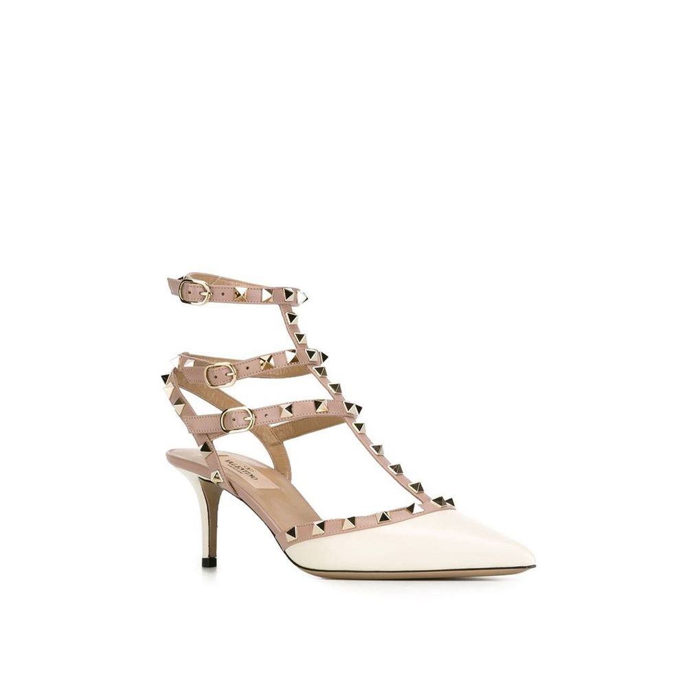 Rockstud Slingback Pumps