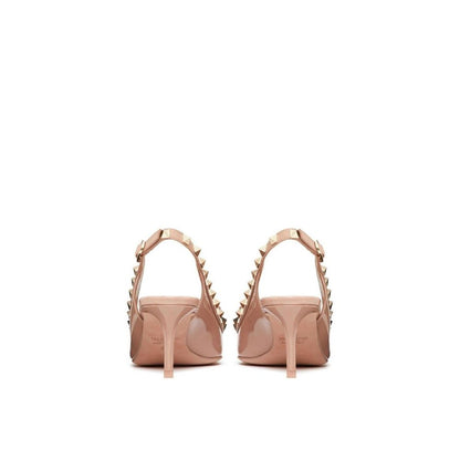 Leather Slingback Pumps