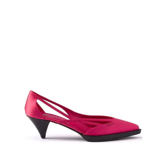 55mm Satin Cut-Out Pumps