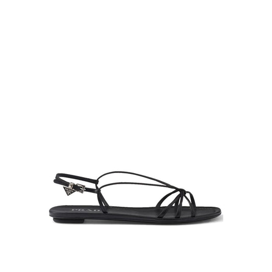 Leather Flat Sandals