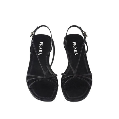 Leather Flat Sandals