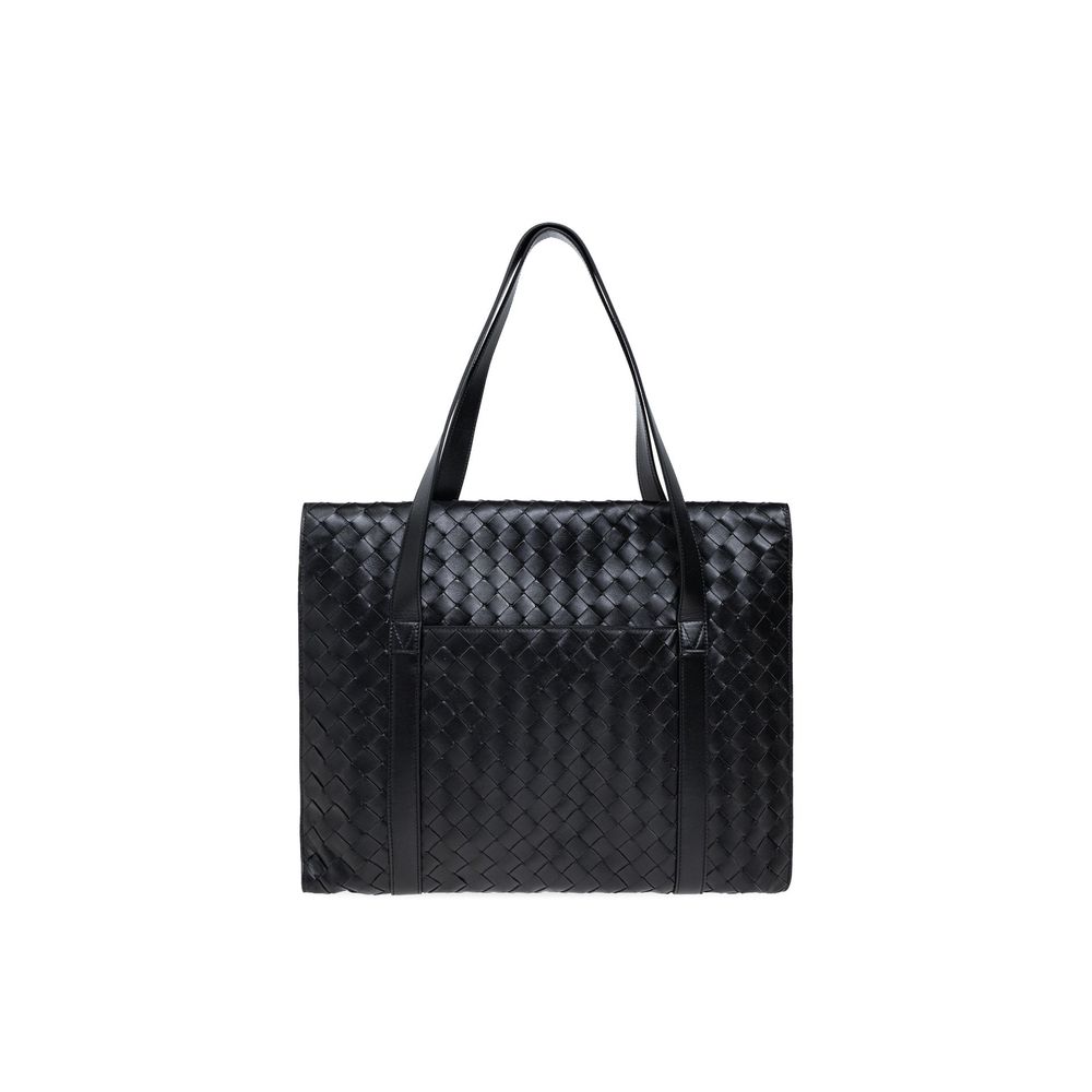 Intrecciato Leather Briefcase