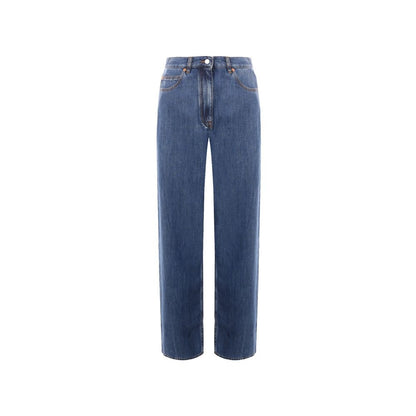 Wide Leg Denim Jeans