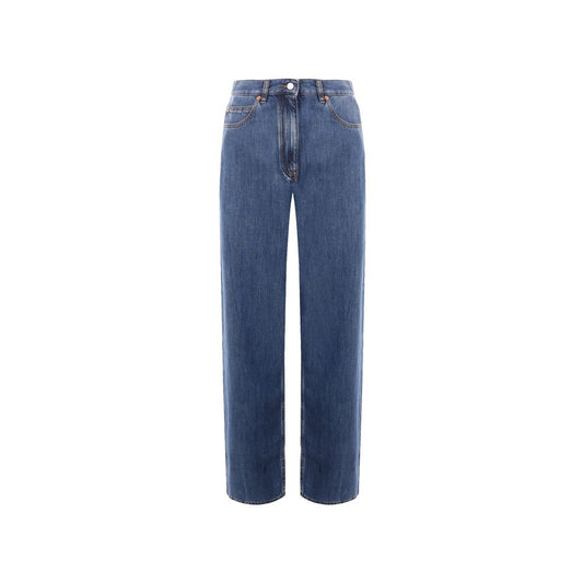 Wide Leg Denim Jeans