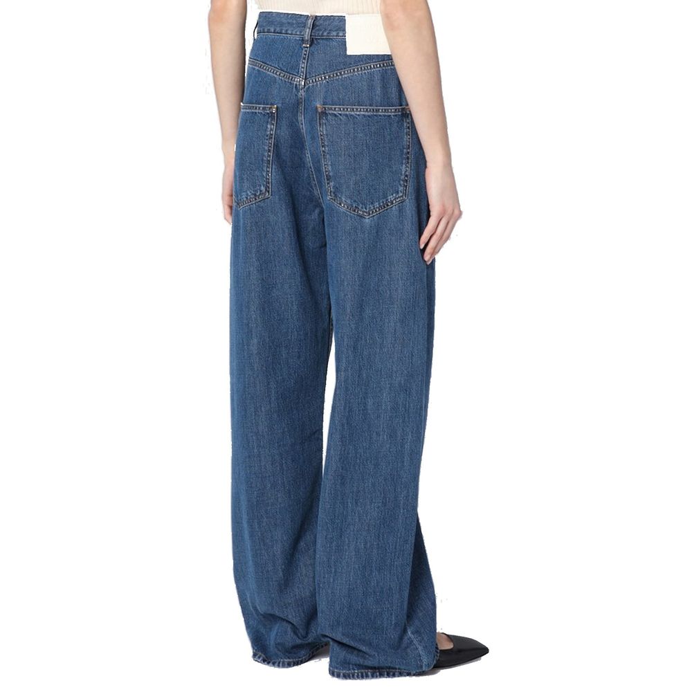 Wide Leg Denim Jeans