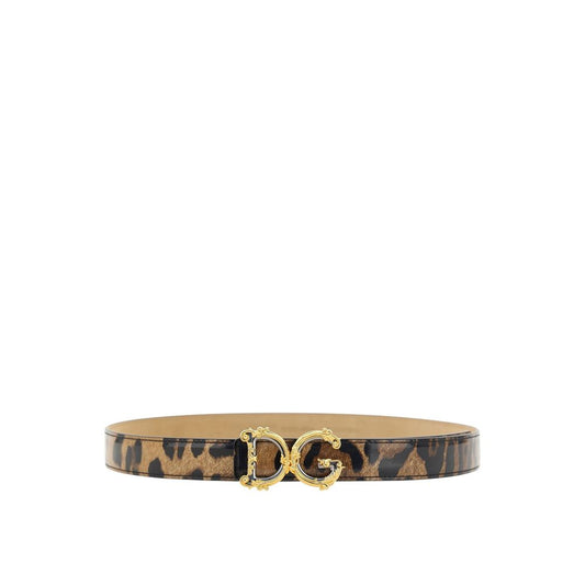 Leather Logo Belt