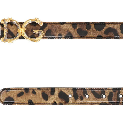Leather Logo Belt
