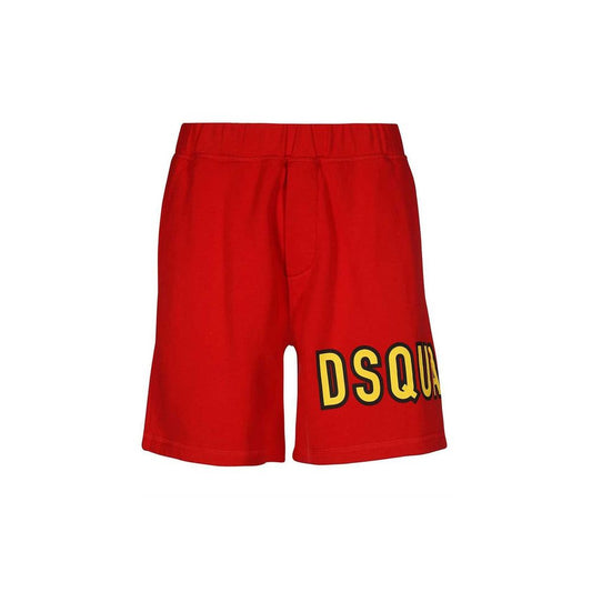 Cotton Logo Shorts