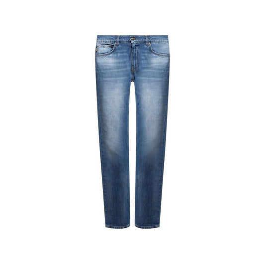 Cotton Logo Denim Jeans
