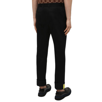 Cotton Gabardine Trousers