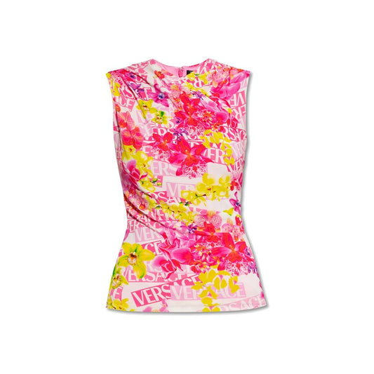 Sleeveless Printed Top