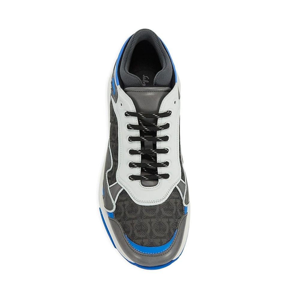 Leather Logo Sneakers