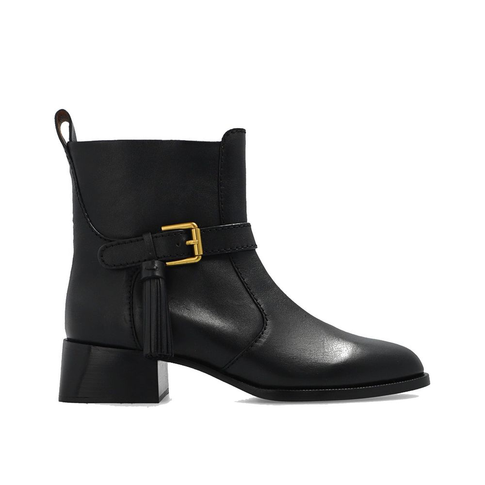 Lory Leather Ankle Boots