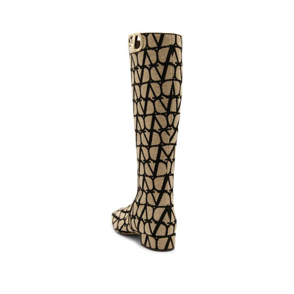Canvas Logo Boots