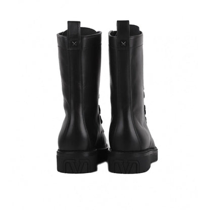 Combat Leather Boots
