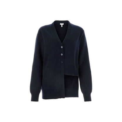 Asymmetric Cashmere Cardigan