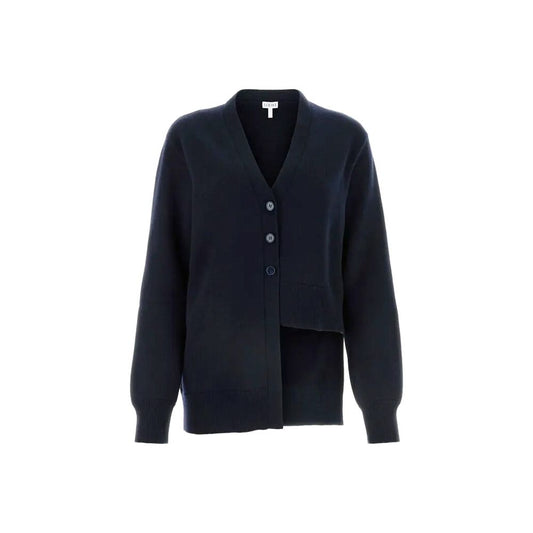 Asymmetric Cashmere Cardigan