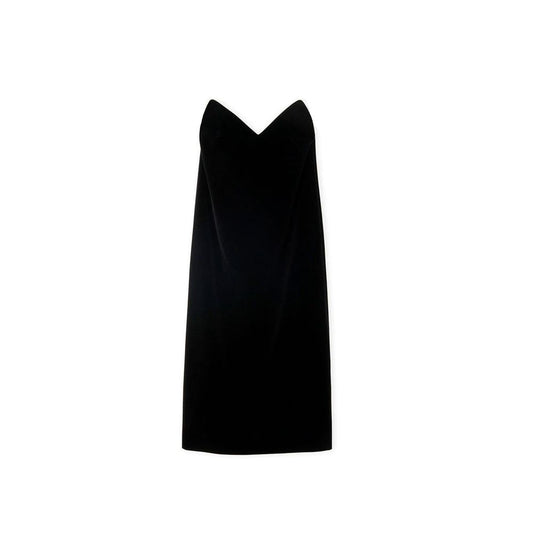 Bustier Velvet Dress